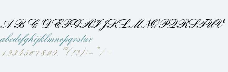 Romantica script