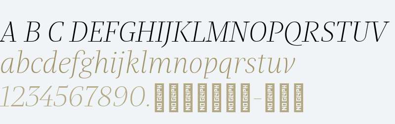 Praho Pro Test ExLight Italic