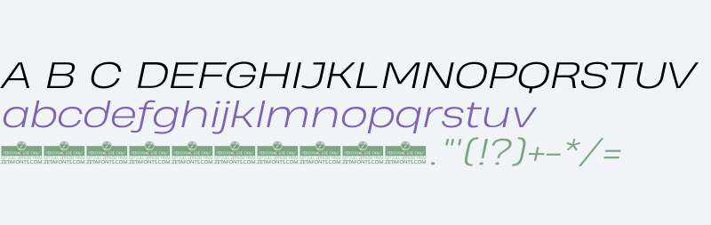 Heading Pro Wide Trial Light Italic