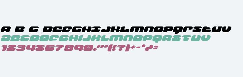 Groovy Smoothie Expanded Italic