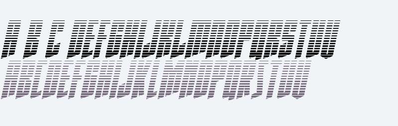 Rhinoclops Gradient Italic
