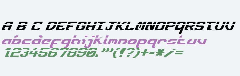 Ensign Flandry Laser Italic
