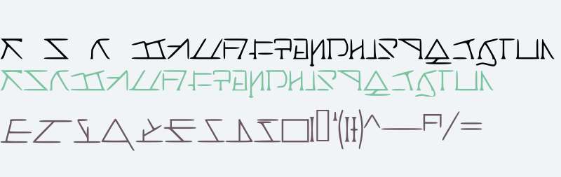 AeridanishScript