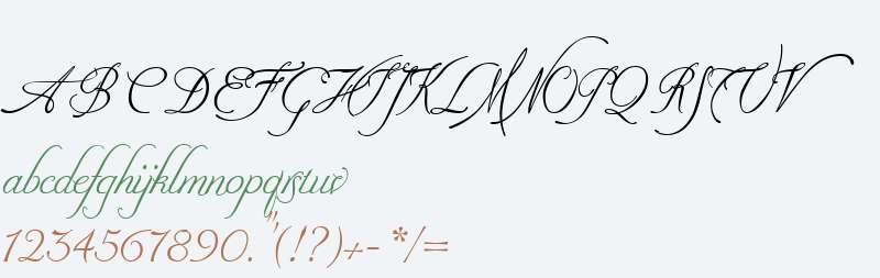 Nadine Script W01 Normal