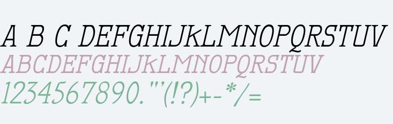 MekanusADFTitlingStd-Italic