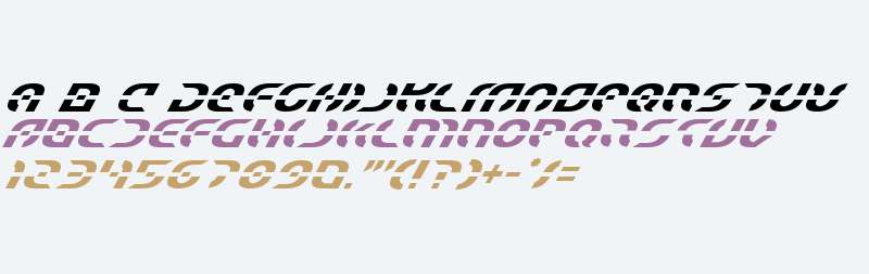 Starfighter Super-Italic