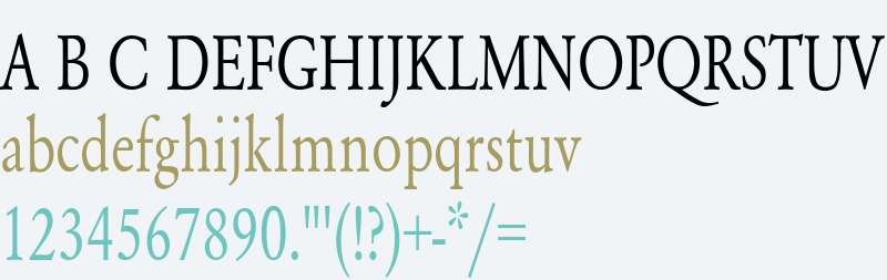 Garamond-Normal Condensed