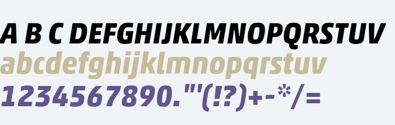 Akko W04 Bold Italic