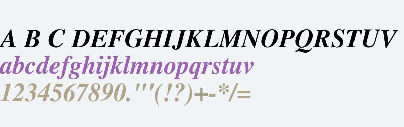 Tempora LGC Unicode Bold Italic