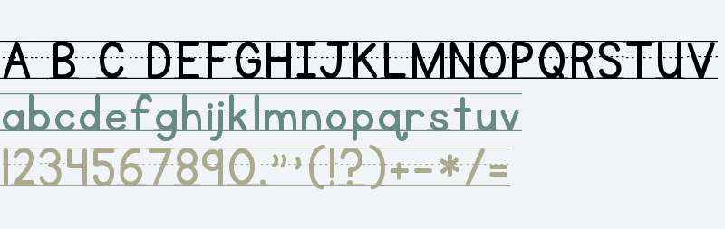 KG Primary Penmanship LinedW00