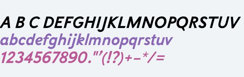 Selfica W01 Bold Italic