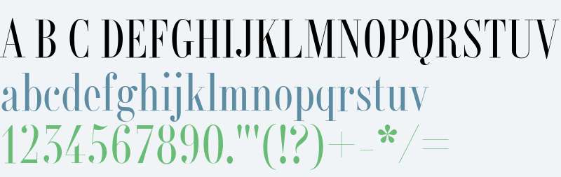 Alias Didot W00 Light