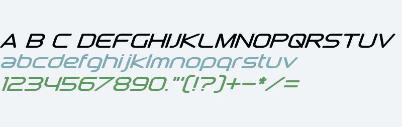 Downlink Italic