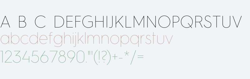 Hurme Geometric Sans 3 W03 Thin