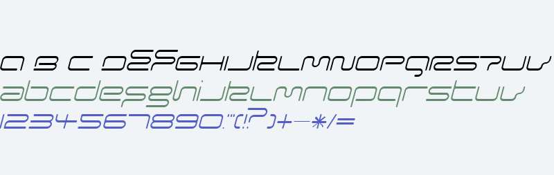 EuphoricThin Italic W00 Regular