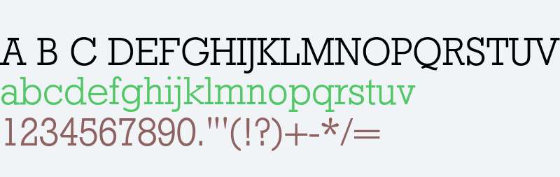 Rockwell* MONOTYPE Light