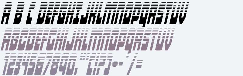 Isomorph Halftone Italic