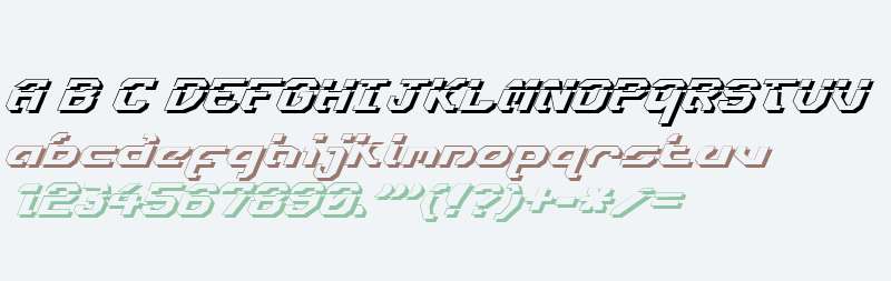 Ensign Flandry LasShad Italic