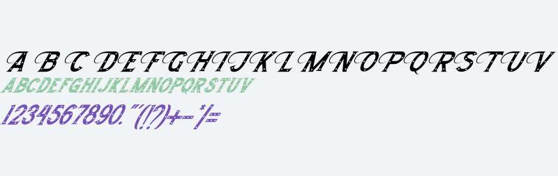 Morthwicks Italic