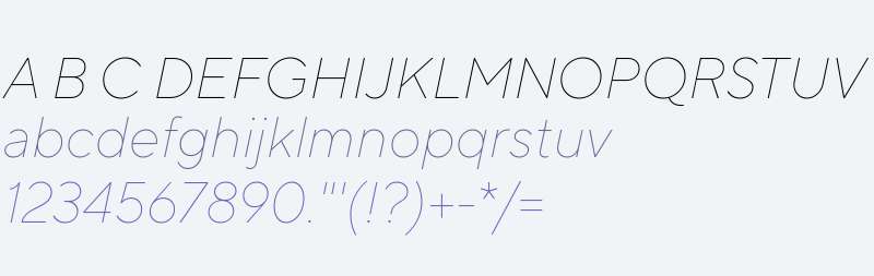 TTNormsPro-ThinItalic