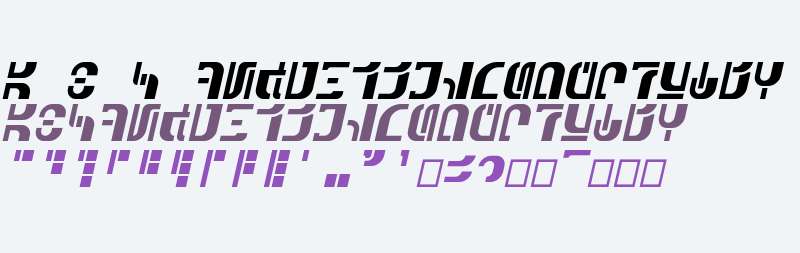 Aurebesh Racer AF Fast