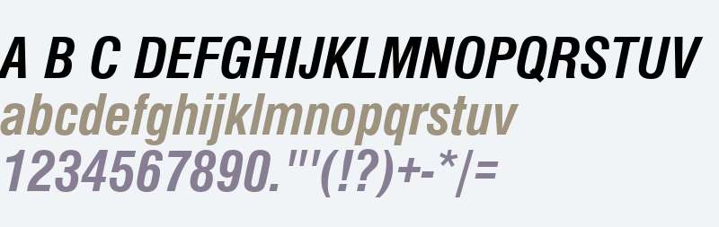 Nimbus Sans DW01Con Bold Italic