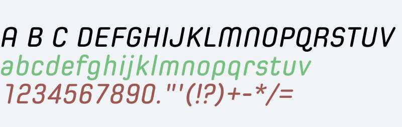 Spoon W03 Semibold Italic