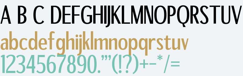 Benedict Sans Bold