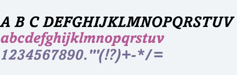 Amasis ET W08 Bold Italic