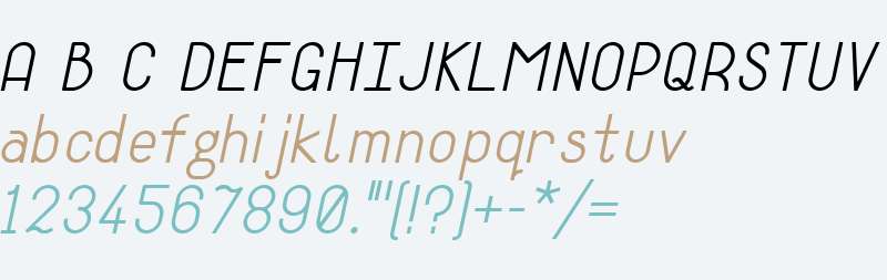 Bino Medium Italic