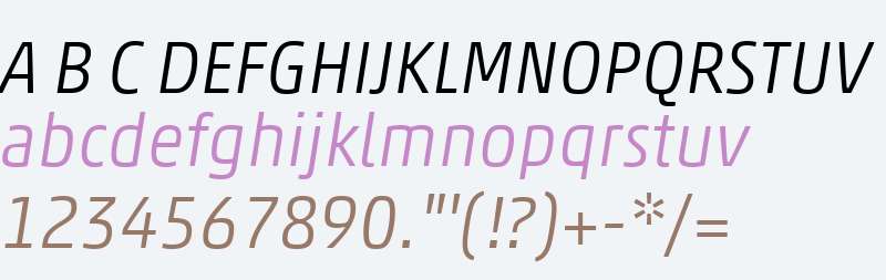 Akko W04 Light Italic