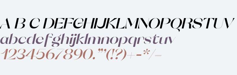 Orelo SemiWide Bold Italic