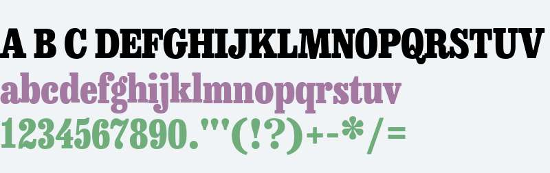 Besley* Condensed Heavy