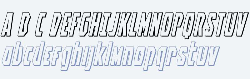 Battleworld 3D Italic