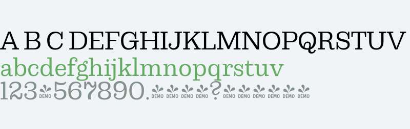 FSP DEMO - Capital Serif