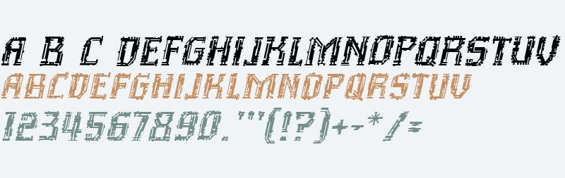 Inhuman BB Italic