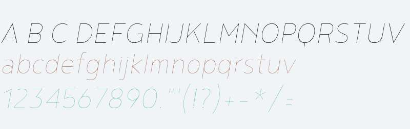 NoyhGeometricSlim-ThinItalic