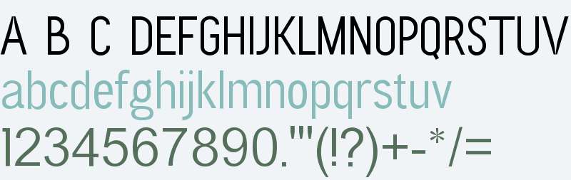 overmature grotesk Thin