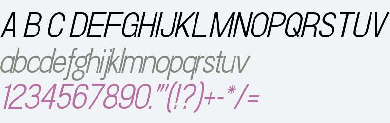 Doboto Light Italic