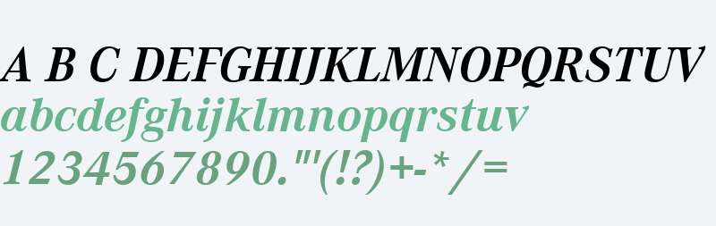Corporate A W01 Bold Italic