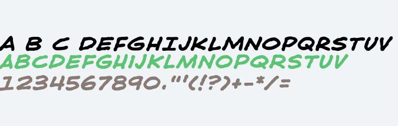 CCShakyKane W00 Bold Italic