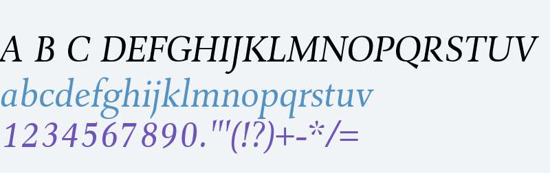 Combi Serif W01 Book Oblique