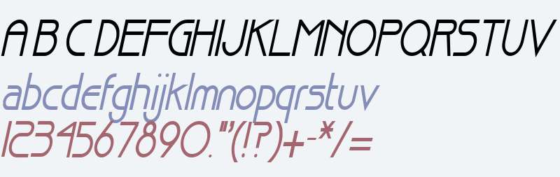 Basque Thin BoldItalic