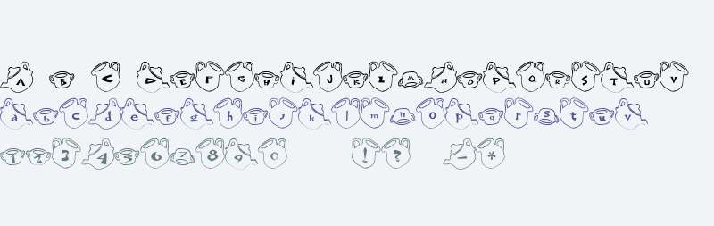 cup Font