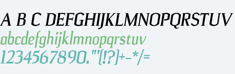 Ulian Bold Italic