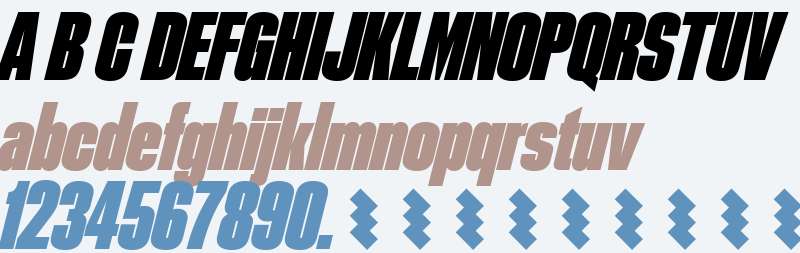 Staff XXX Condensed Test Black