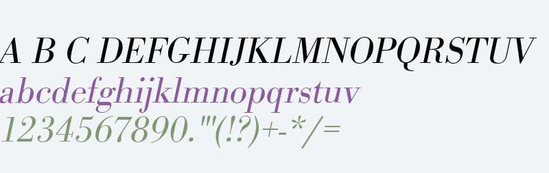 BodoniStd-Light-Italic