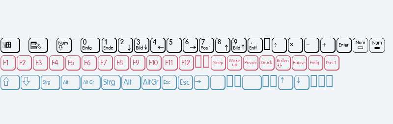 KeysPCDAltD W90 Regular