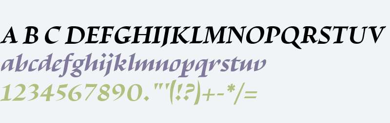 Escritura Display W00 Bold It