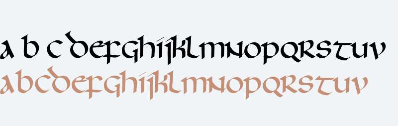 Thomson Uncial